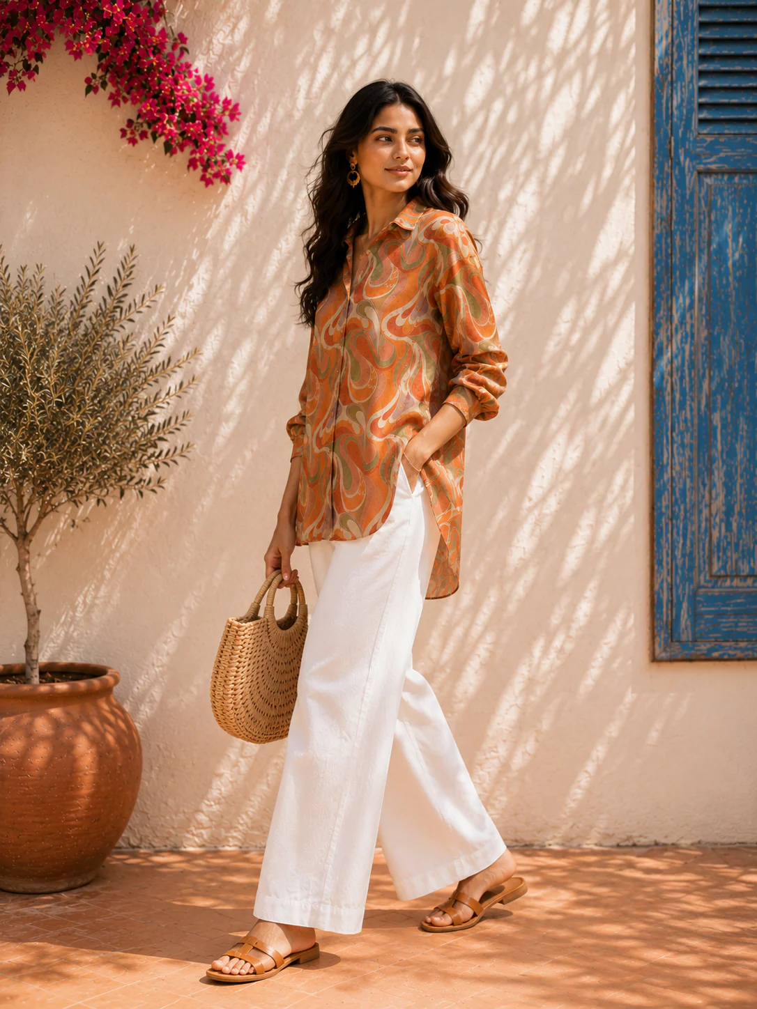 Aahista Sunset Swirl Co-ord Set - Image 2