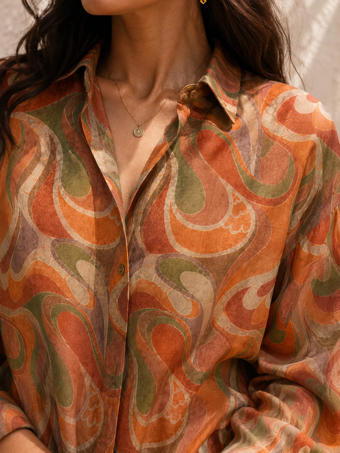 Aahista Sunset Swirl Co-ord Set - Image 4
