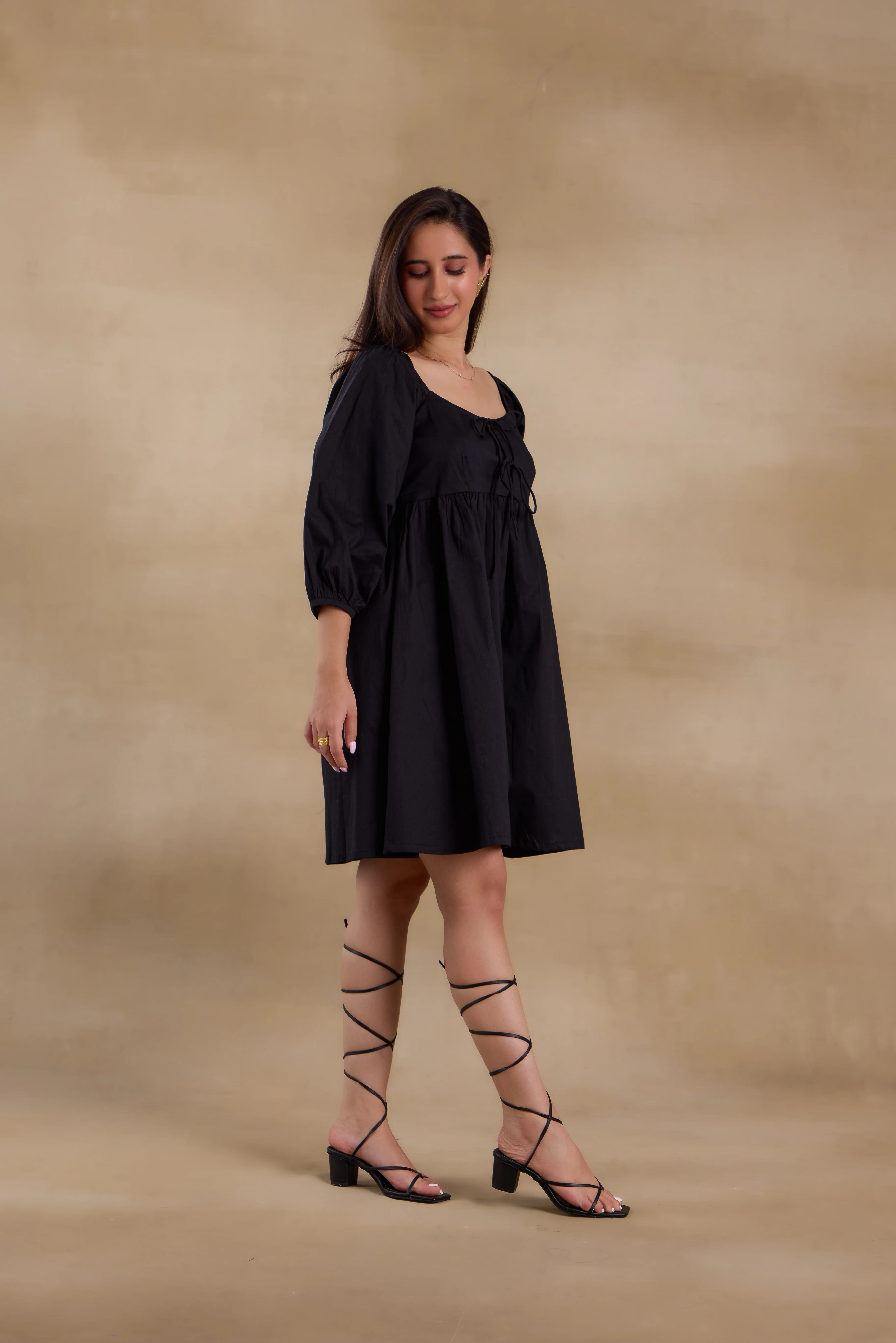 Alaya Essentials Black Vacay Dress - Image 2