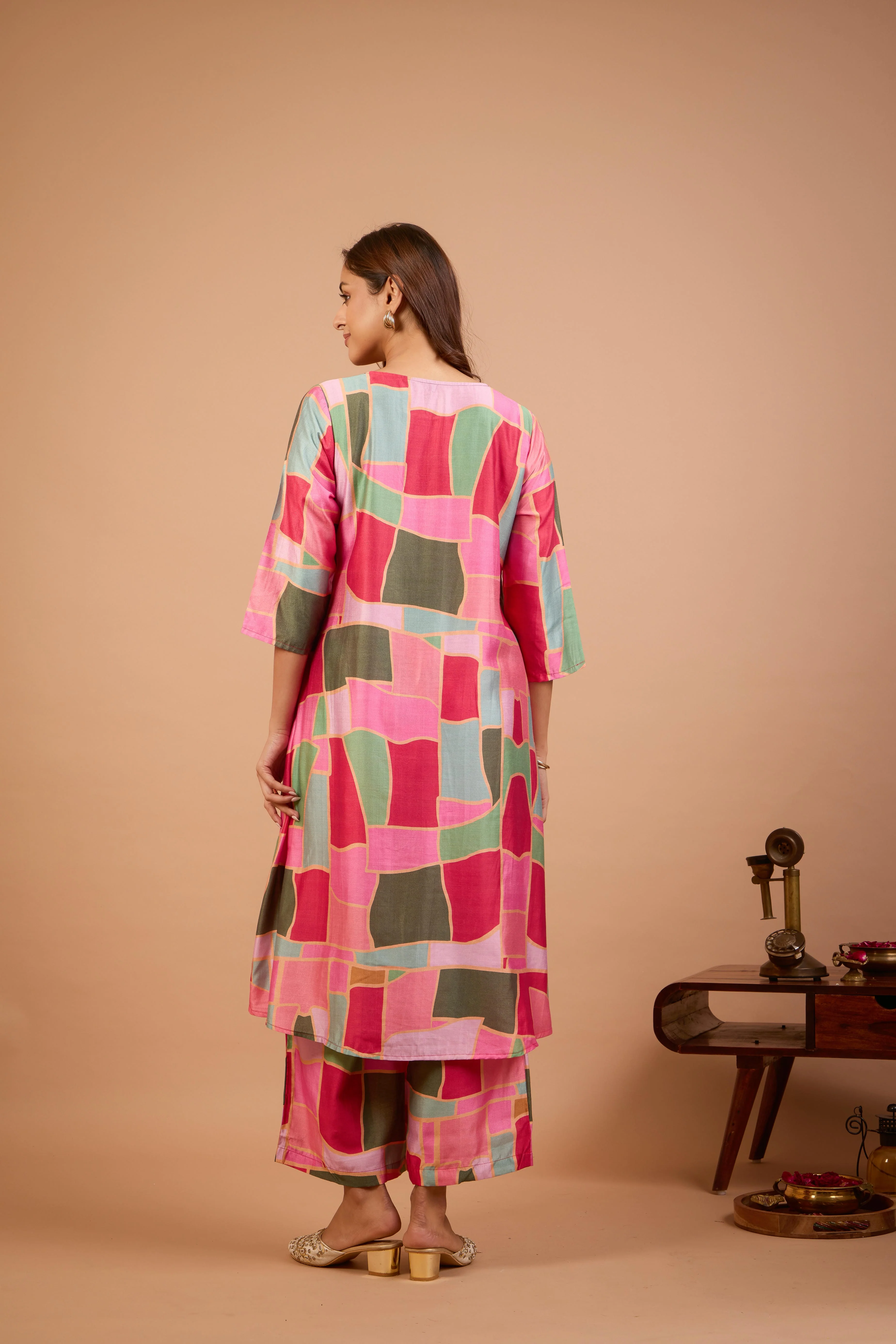 Jugni Multicolour Kurta Set - Image 3
