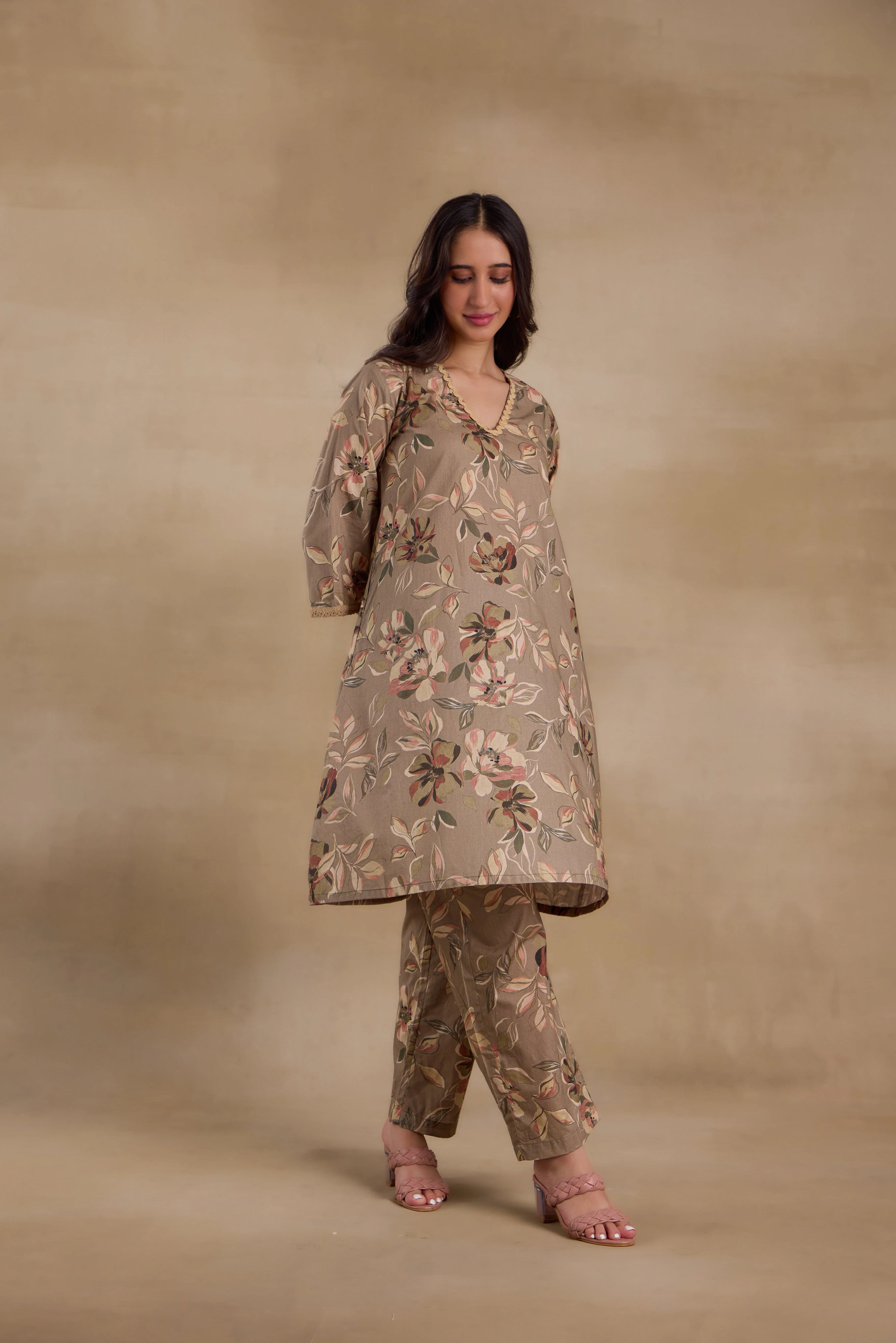 Alaya Premium Cotton Green Kurta - Image 5