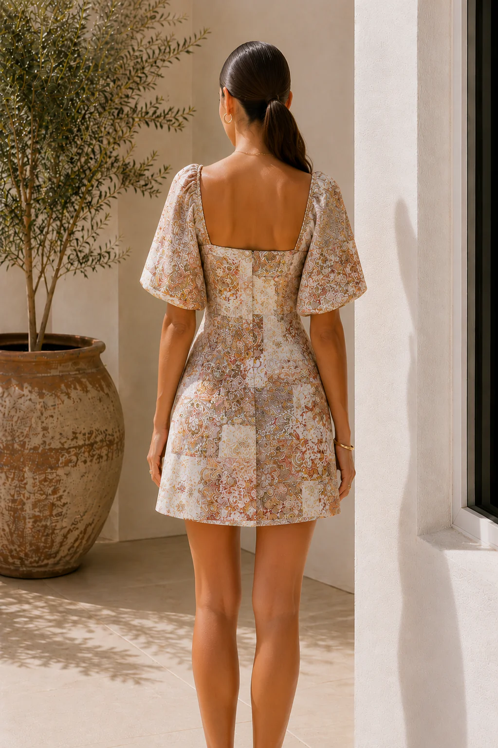 Amalfi Bohemian Short Dress - Image 3