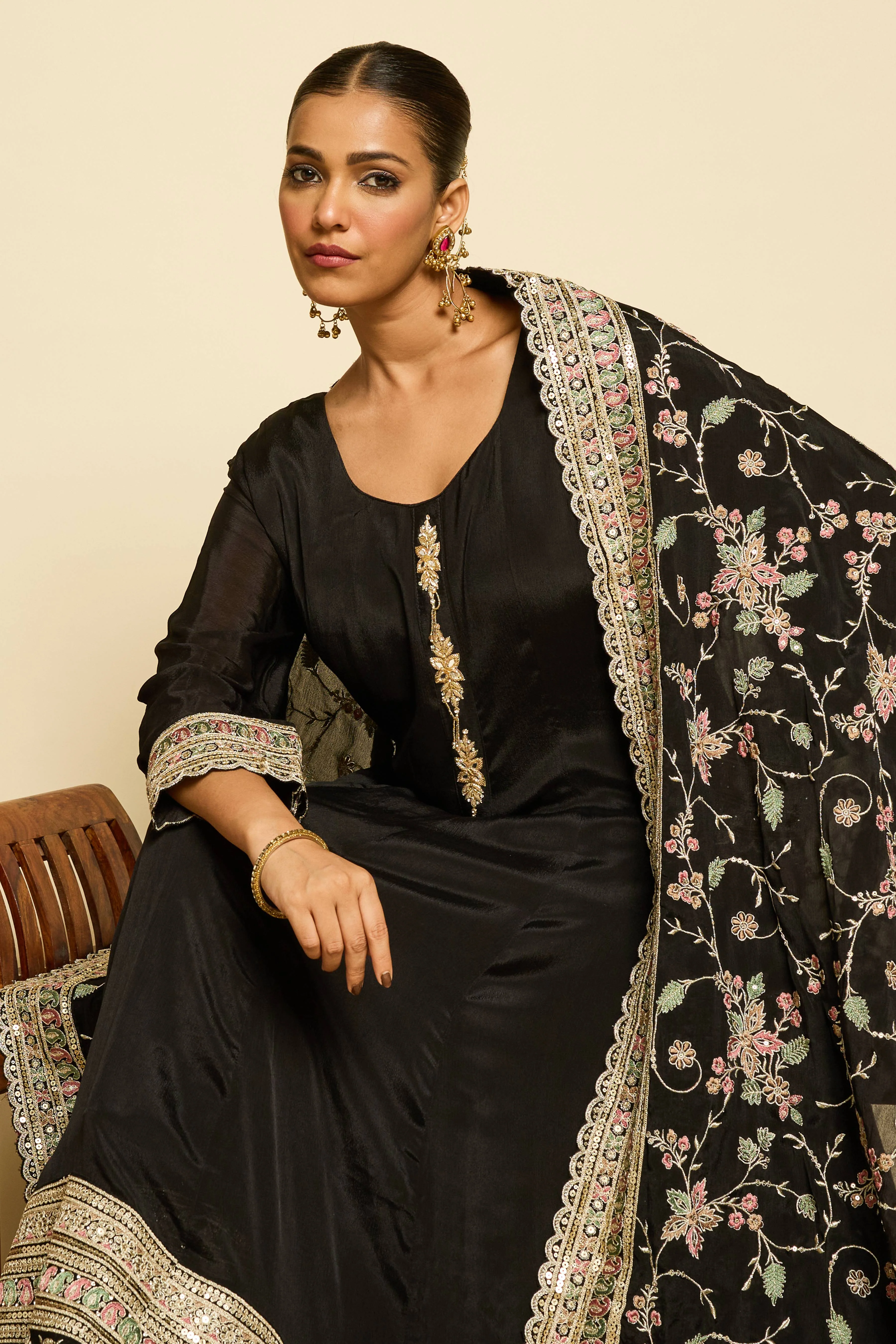 Malang Kohl Anarkali Set - Image 2