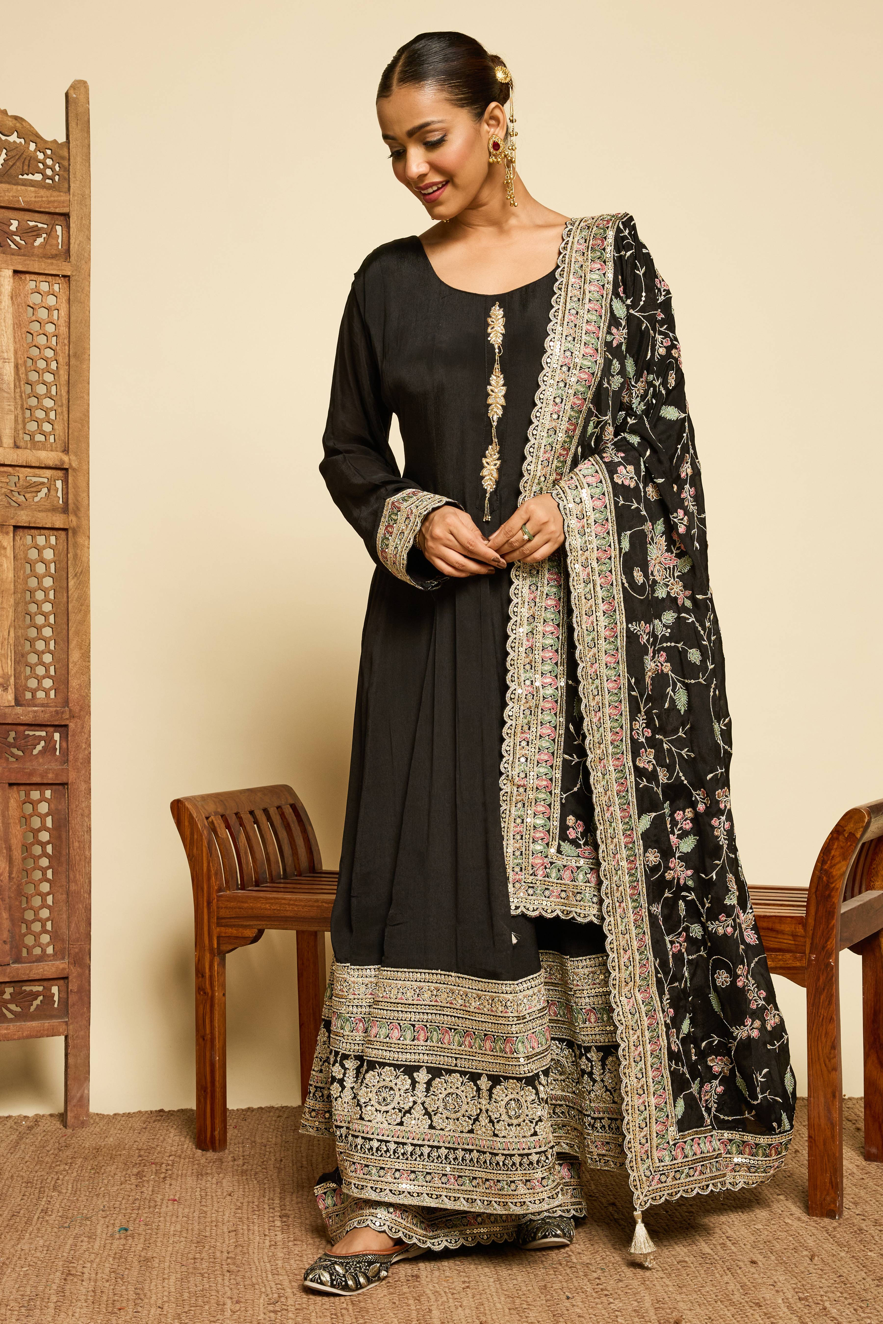 Malang Kohl Anarkali Set - Image 5