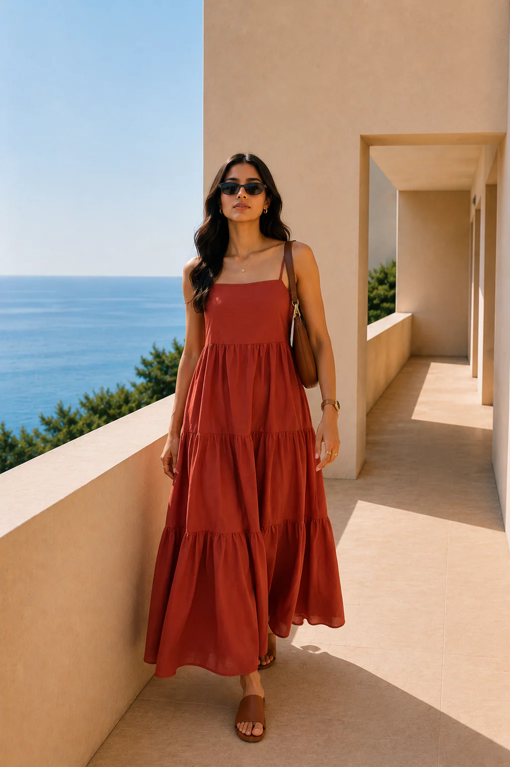 Tokyo Russet Dream Dress - Image 2