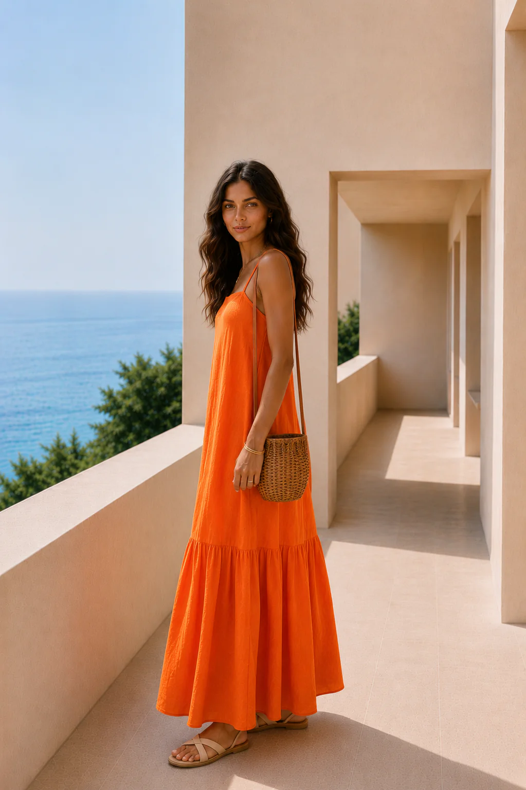 Tokyo Tangerine Dream Dress - Image 3